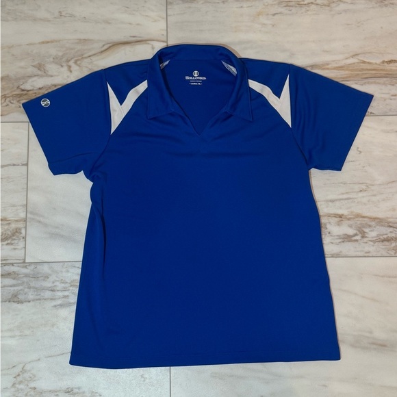 Holloway Ladies Blue Polo Shirt XL – Moisture-Wicking Performance Top - Picture 1 of 7